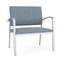 Lesro Newport Bariatric Chair Metal Frame, Silver, RS Rain Song Upholstery NP1401 - alternate 1